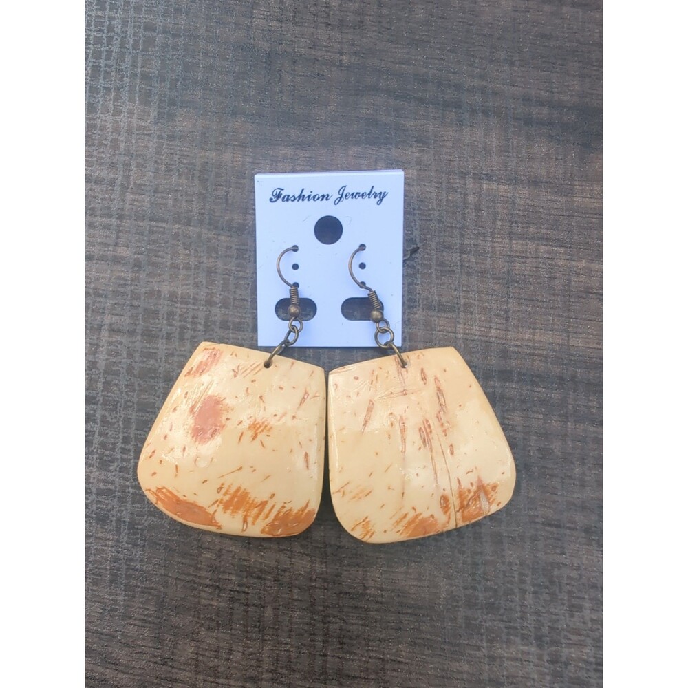 Coconut Shell Earrings